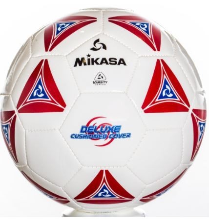 Mikasa Super-Soft Soccer Ball, Size 5 - Red