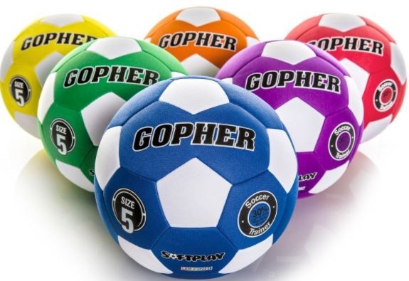 Softplay Soccer Balls - 6/Set