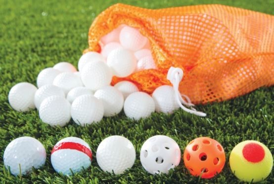 Short Flyte Weighted Foam Practice Golf Balls - Doz