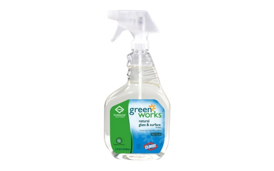 Natural Glass And Surface, Clorox Commercial Solutions Green Works Cleaner - 32 Oz - GREEN