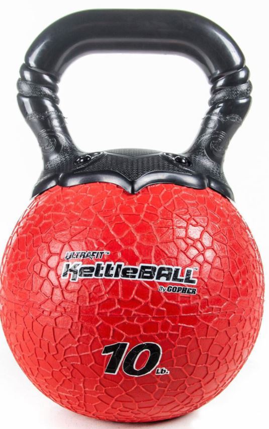 10 Lb Kettleball Rubber Kettlebell
