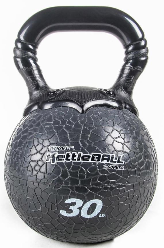 30 Lb Kettleball Rubber Kettlebell