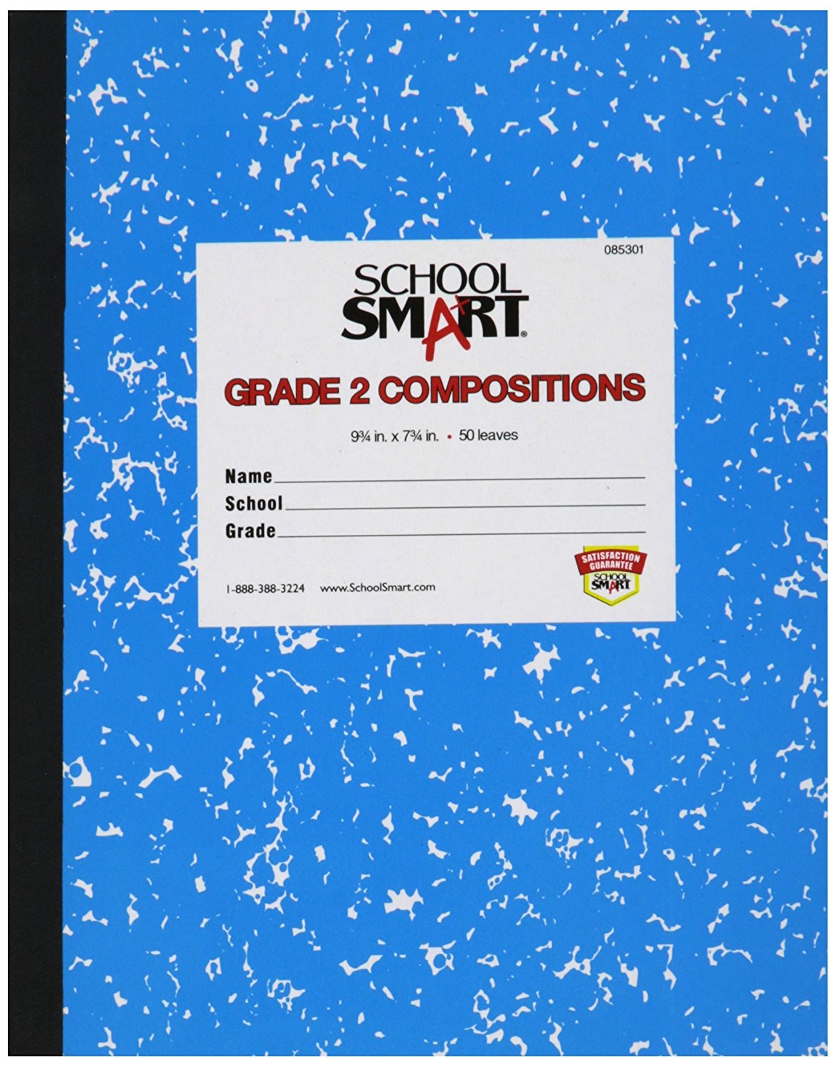 Skip-A-Line Composition Book - Grade 2,- 9.75 X 7.75 - Blue - 50 Sheets