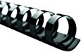 1/4 In. Binding Spines - Black, 19-Ring Binders, 25 Sheet Capacity - 100/Box