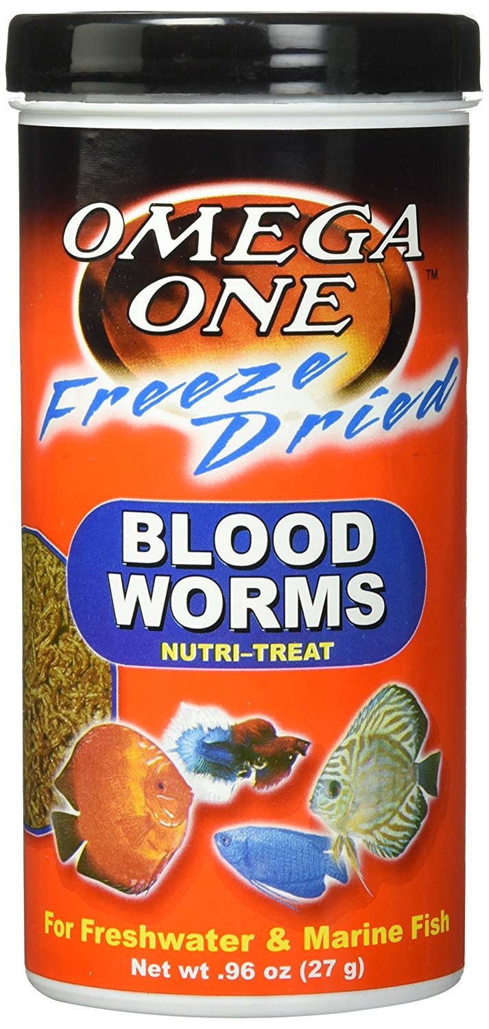 Fish Food-Freeze Dried Bloodworms (0.74 oz) - 470105-944