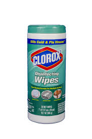 Clorox Disinfecting Wipes Lemon Scent - 75 Wipes/Container - 6/Case - 15948