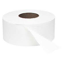 3-1/2 X 1000' Toilet Tissue, Jumbo Roll, 2 Ply, White, To Be Used In Dispenser 2U255, 2U256 Or 4KT90, Georgia Pacific - 8/Case