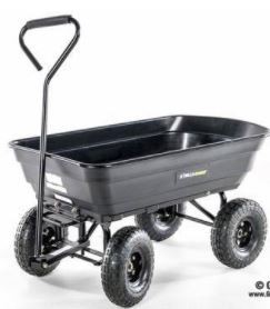 Gorilla Equipment Wagon/Cart, 600 lb Capacity