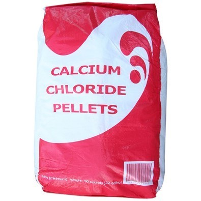 Calcium Chloride Pellets - 50lbs/Bag