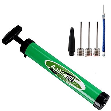 Ball Inflation Hand Pump, Lightweight Plastic With 3 Needles - Kit