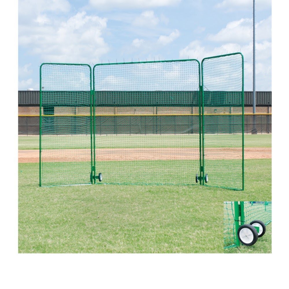 Tri-Fold Screen, Standard, Single #36 Netting With 1-1/2" O.D. Steel Frame. Fold Panels And Tilts Onto Wheels - Each