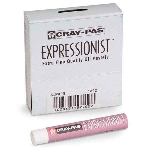 Cray-Pas, Sakura Expressionist Oil Pastels, White - 12/Box