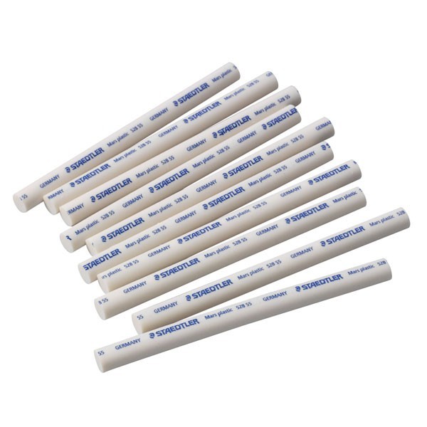 Staedtler Mars Plastic Stick Erasers - 3-7/8" - 20/Pkg