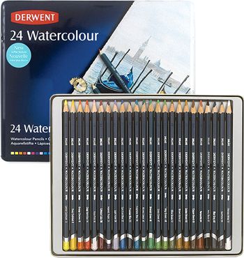 Derwent Watercolor Pencils - 24/Set