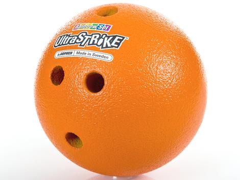 Ultra Strike Coated-Foam Bowling Ball, Orange