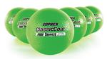 6.3" Screamin Green SoftiBall Coated Foam Balls, Low Density - 6/Set
