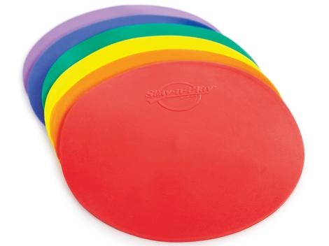 9 In. Spots, Stay & Play, Assorted Colors - 6/Set