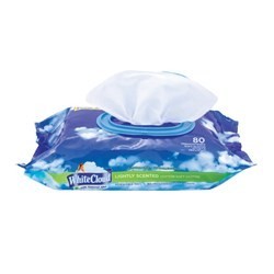 White Cloud Baby Wipes - 80/Pkg - 49278