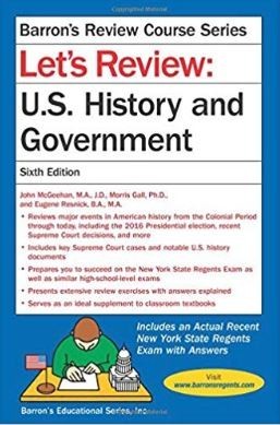 Barron's "Let's Review: U.S. History and Gov." Review Book 9781438009629
