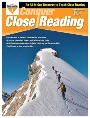 Conquer Close Reading grade 3 HEF-106486