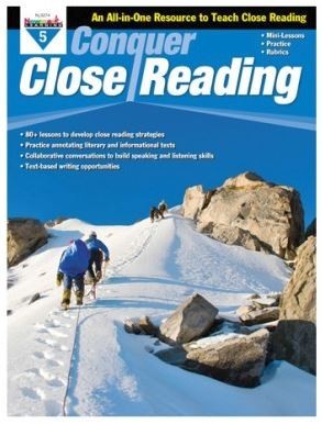 Conquer Close Reading grade 5 HEF-106488