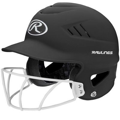 Rawlings Batter's Helmet With Face Guard Attached In Med And Large Sizes