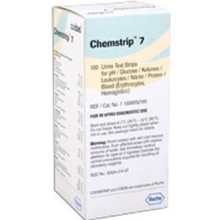 Chemstrip 7 Test - 100's Strips/Box - 44292