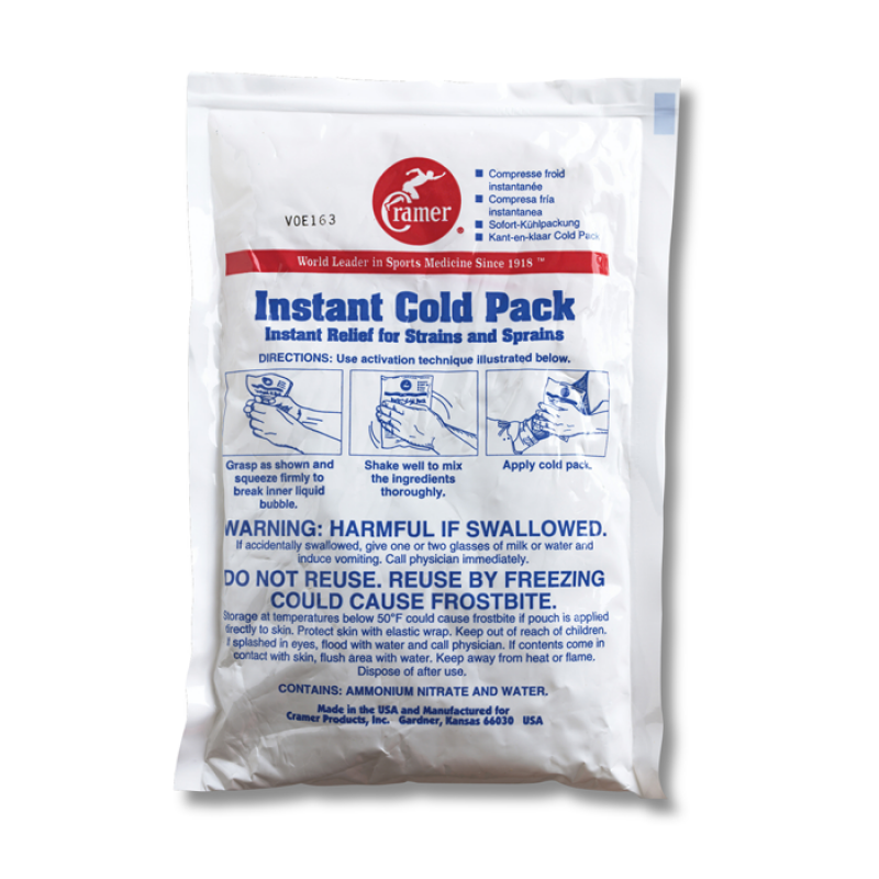 6 X 9" Cramer Instant Cold Packs - 16/Case