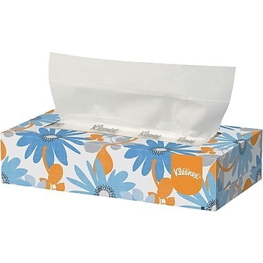 Kleenex Facial Tissue, 125/Box - 48 Boxes/Case - 21299