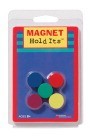 Dowling Miner Magnetics Colored Magnet Hold It, 10-3/4 In. Ceramic Disc, Assorted Color, 10/Set