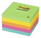 3 X 3 Post-it Notes, 100 Sheets/Pad, Jaipur Colors - 5/Pkg - MMM6545UC