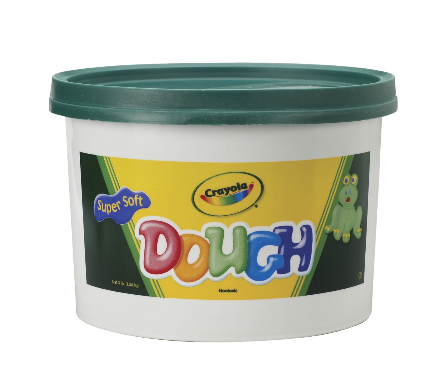 Crayola Dough - 3# Pail - Green - CYO570015044