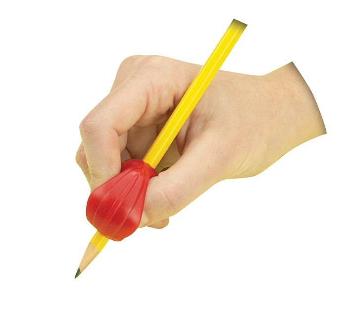 The Pencil Grip Crossover Latex and Phthalate Free Pencil Grip, Assorted Color, Pack of 12