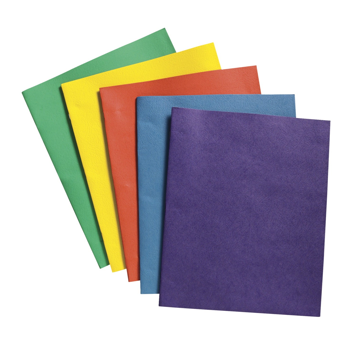 Heavy Duty 2 Pocket Folders with Fasteners, 8-1/2 X 11 - 25/Pkg - Assorted Colors