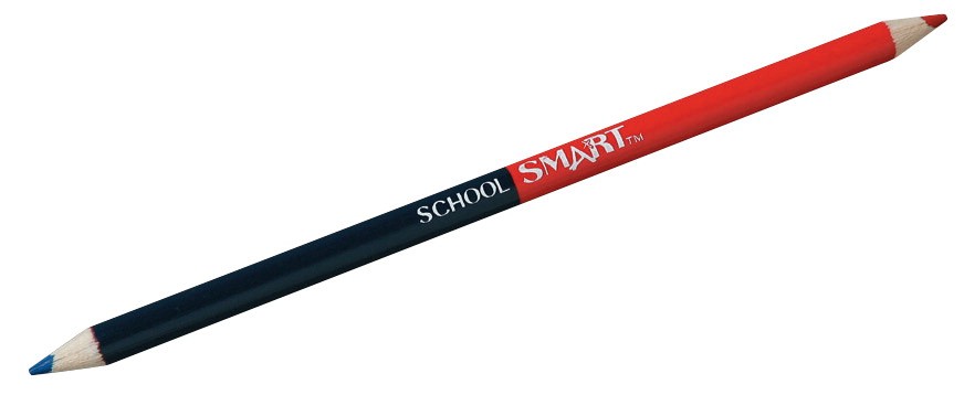 Red/Blue Grading Pencil - 12/Pkg