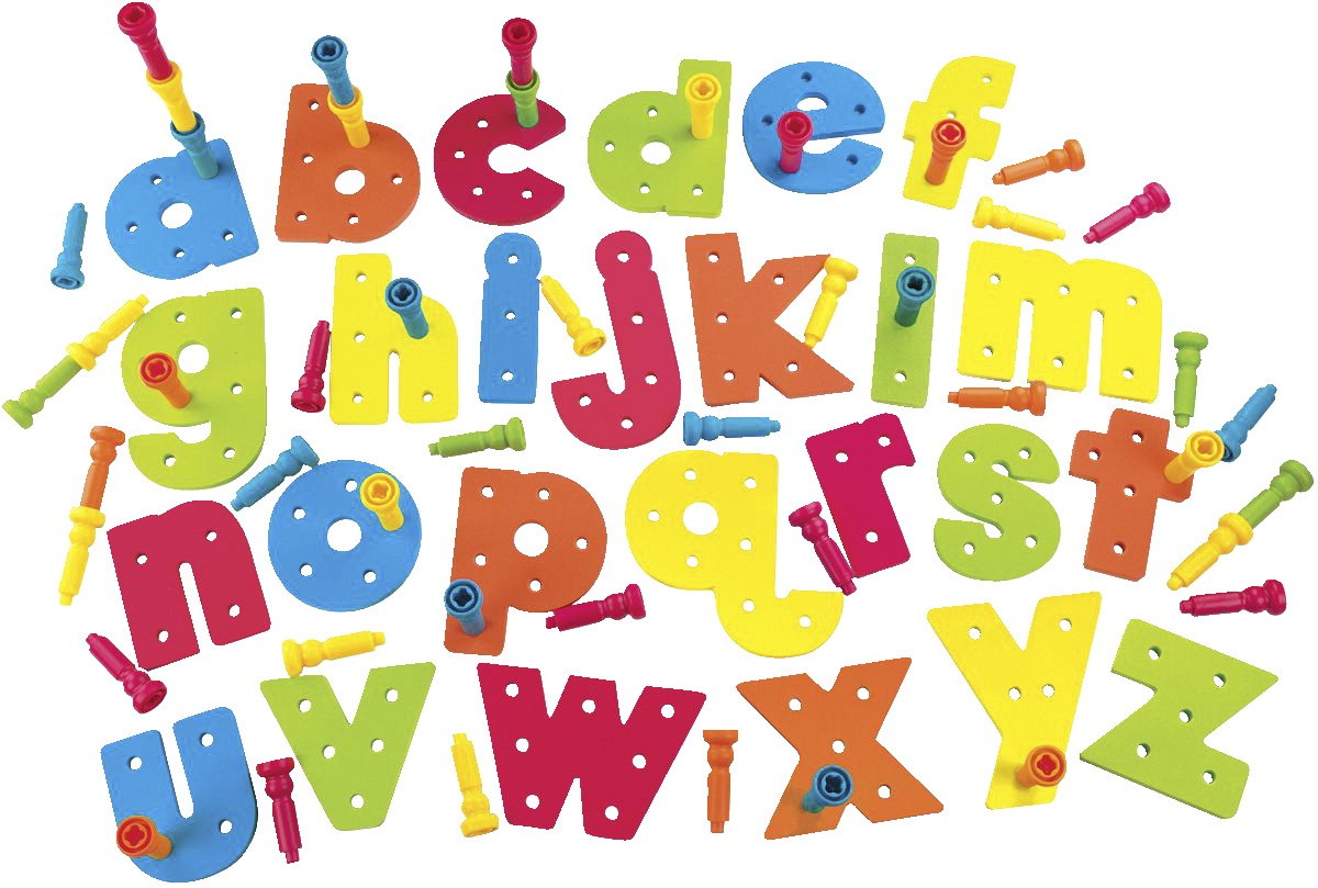 A-Z Pegboards Lowercase