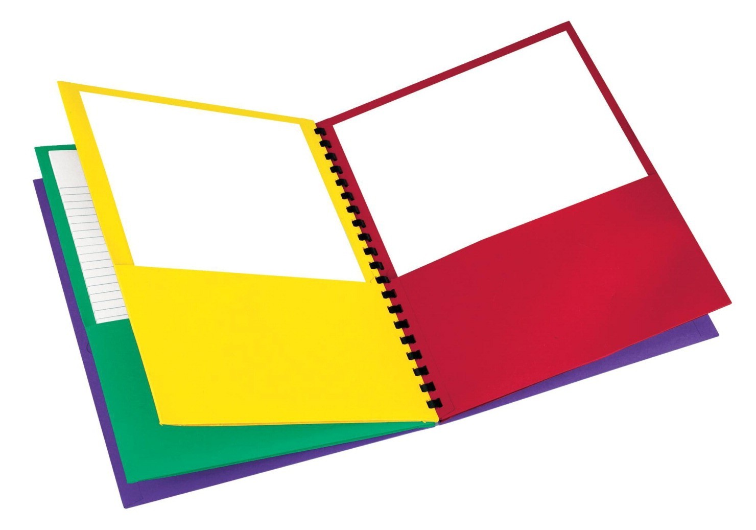 Esselte Pendaflex Oxford School Smart Elegant Stripe Portfolio with 8 Colored Pockets, 200, 8-1/2 X 11 in, Assorted Color