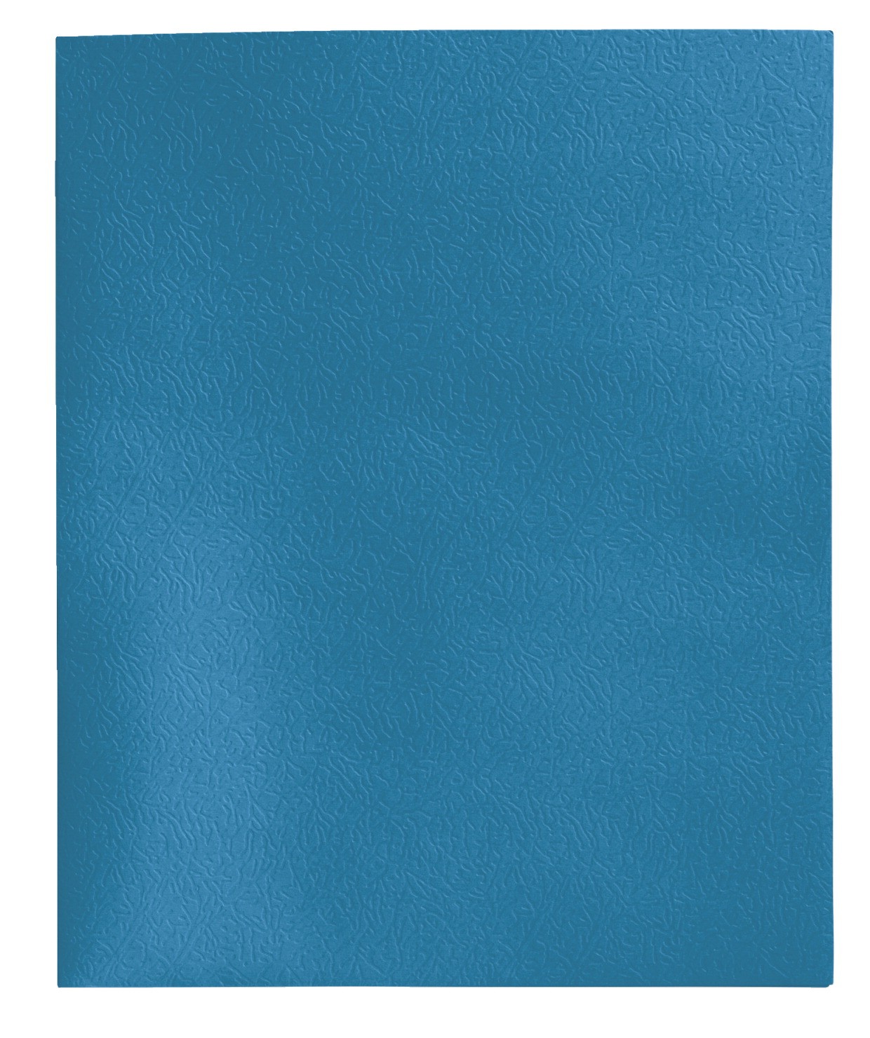 Heavy Duty 2 Pocket Folder with Fasteners, 8-1/2 X 11 - 25/Pkg - Light Blue