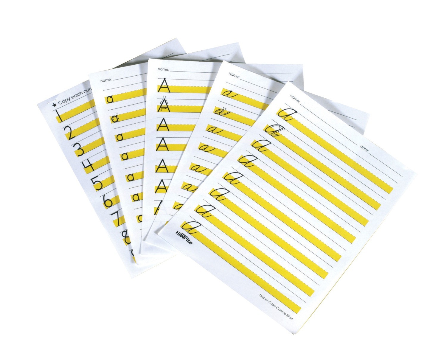 Hi-Write Numerical Practice Pad - 100 Sheets