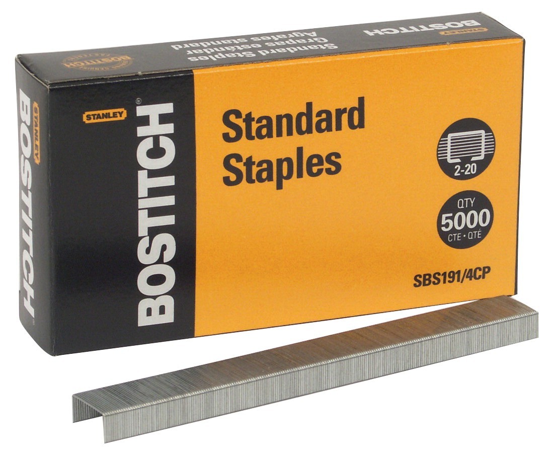 Standard Staples, Stanley Bostitch - 5000/Pkg