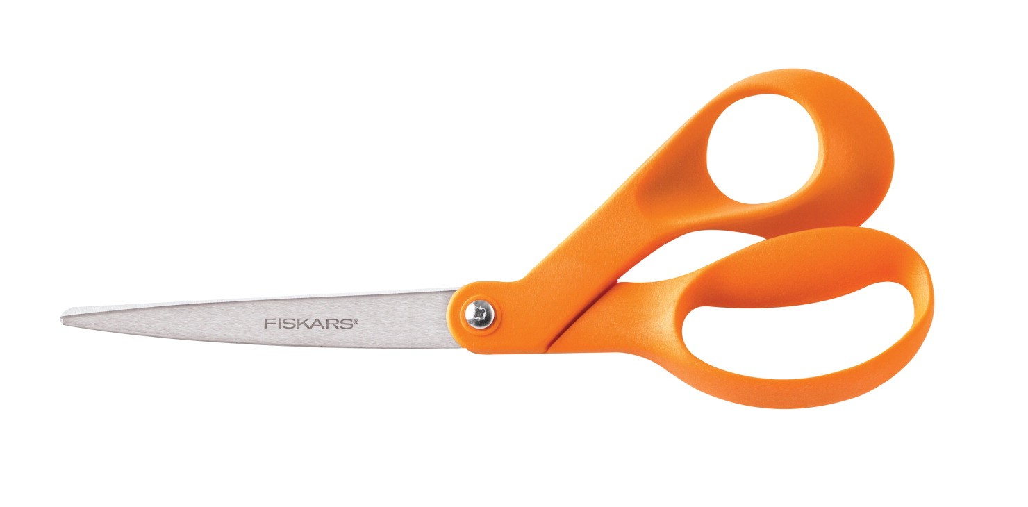 8 In. Fiskars Scissors/Shears - Right Hand Bent