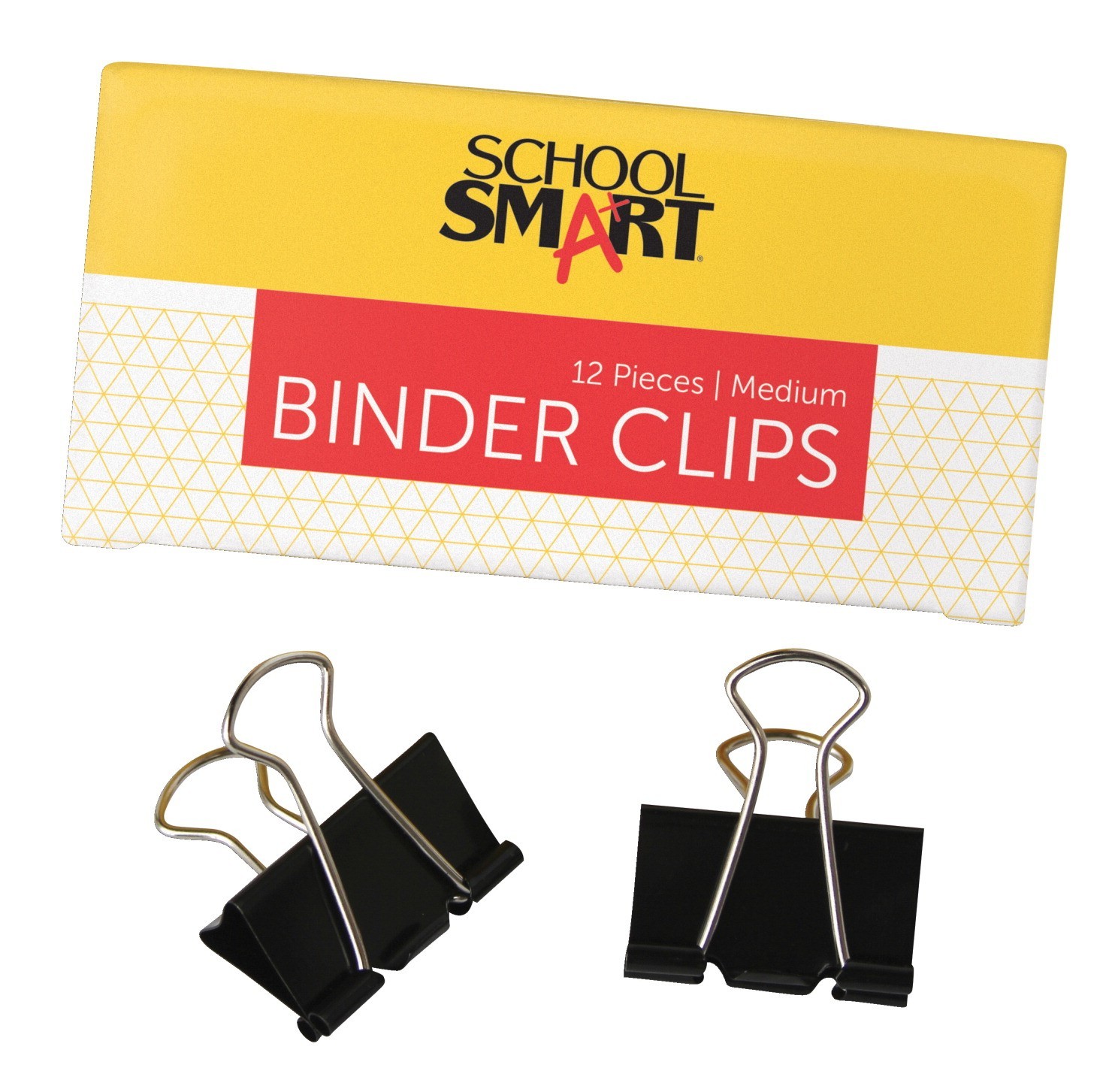 Binder Clip, 1-1/4", Medium - 12/Pkg