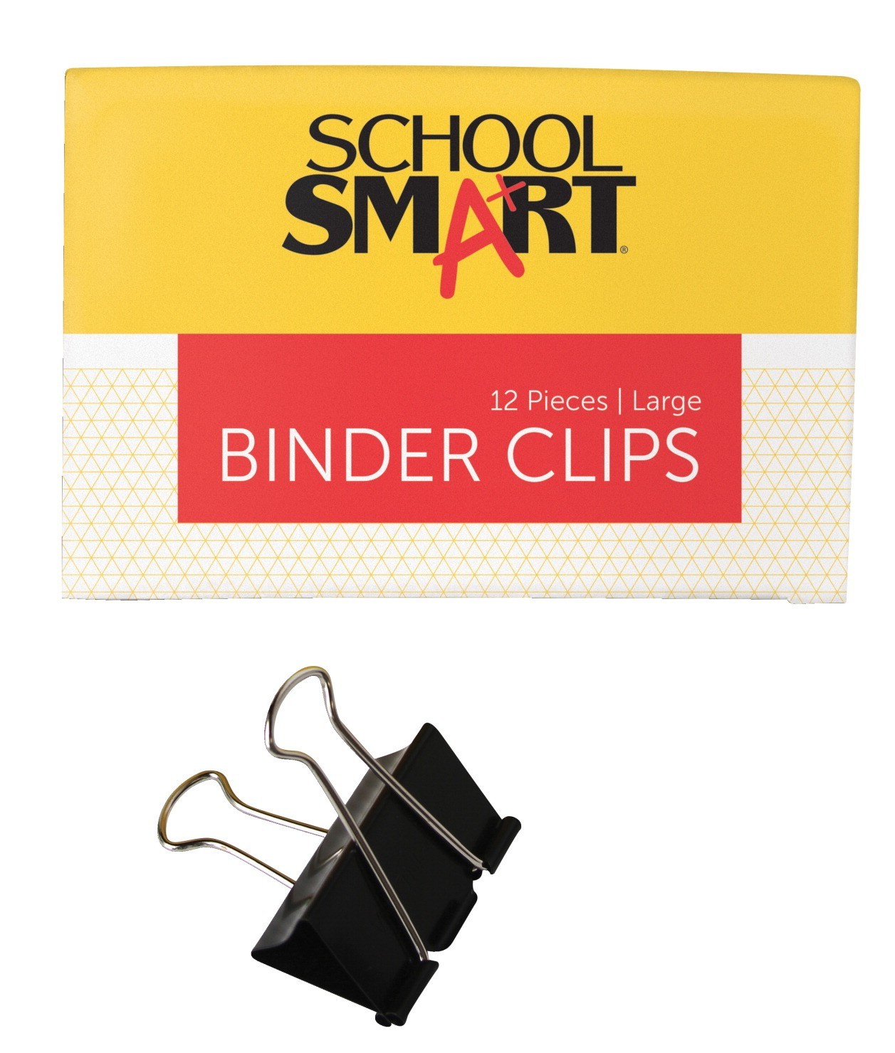 Binder Clip, 2" Large - 12/Pkg