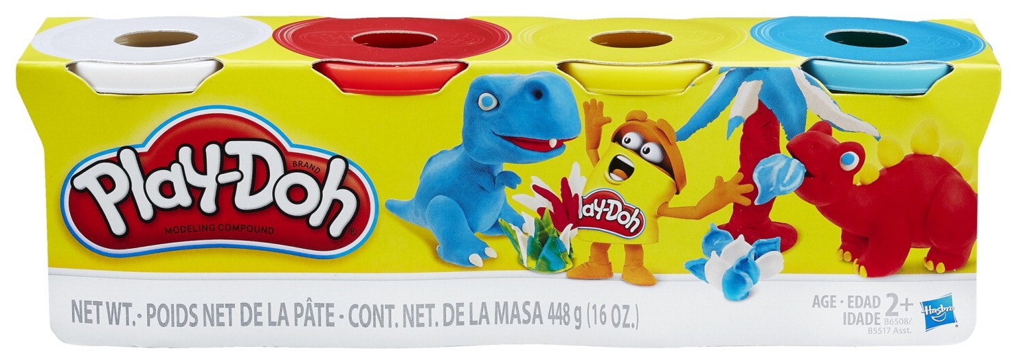 Play-Doh - Classic Colors - 4/Pkg