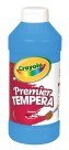Crayola Premier Liquid Tempera Paint - Pint - Blue
