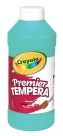 Crayola Premier Liquid Tempera Paint - Pint - Turquoise