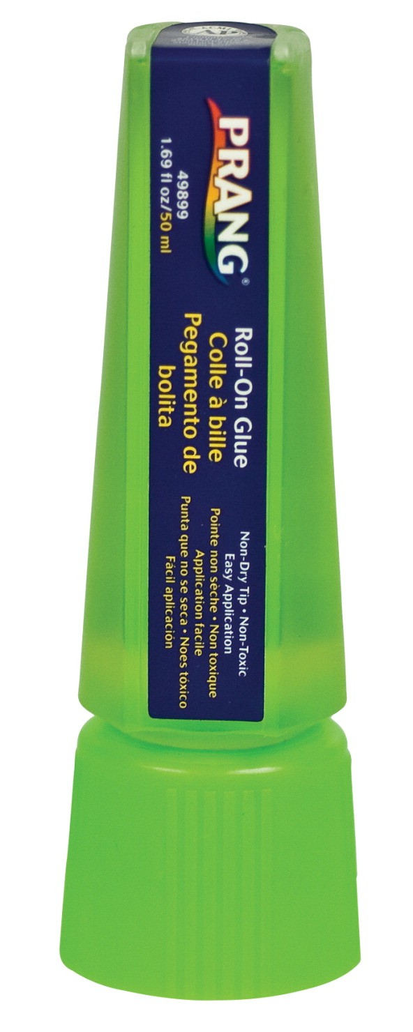 Prang Roll-On Glue, Green, 1.69 Oz