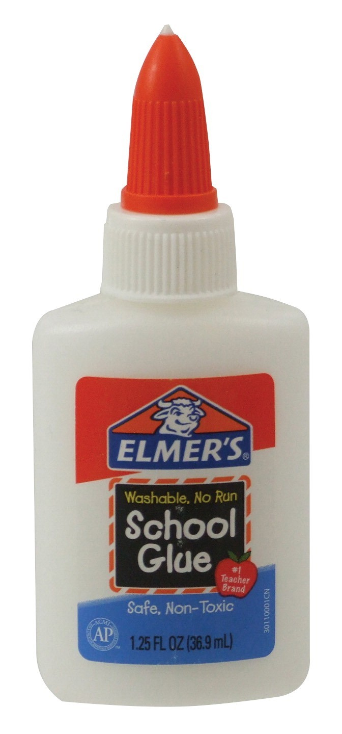 Elmer's Non-Toxic Washable School Glue, 1.25 oz, Pack of 12