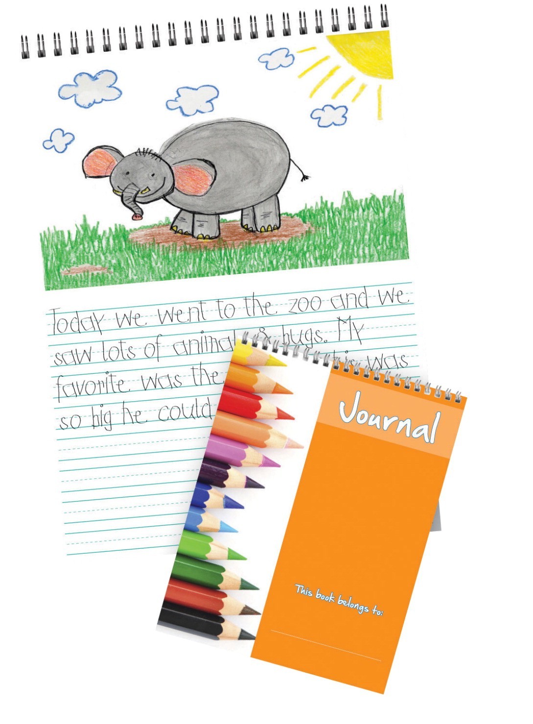Elementary Writing Journal, 8-1/2 X 11 - 96 pages