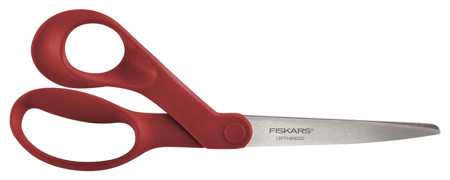 8 In. Fiskars Scissors/Shears - Left Hand Bent